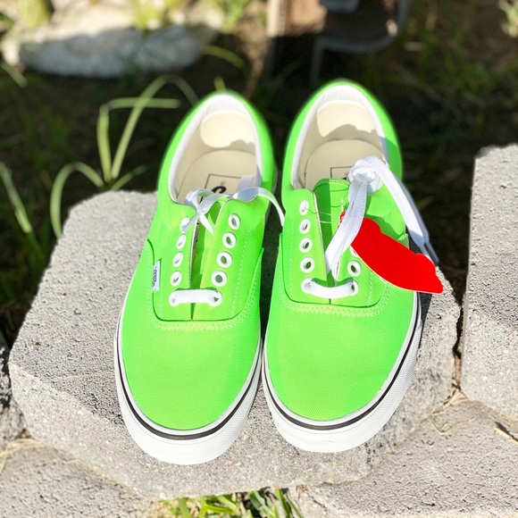 New Vans Era Neon Gecko/Tr wht - Picture 4 of 9